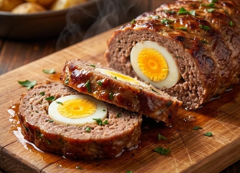 Mesna rolada sa jajima – Sočna, bogata i dekorativna tradicionalna rolada od mlevenog mesa sa kuvanim jajima