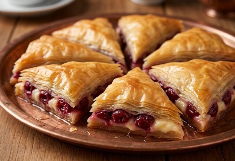 Baklava sa Višnjama – Osvežavajuća i Hrskava Orijentalna Poslastica